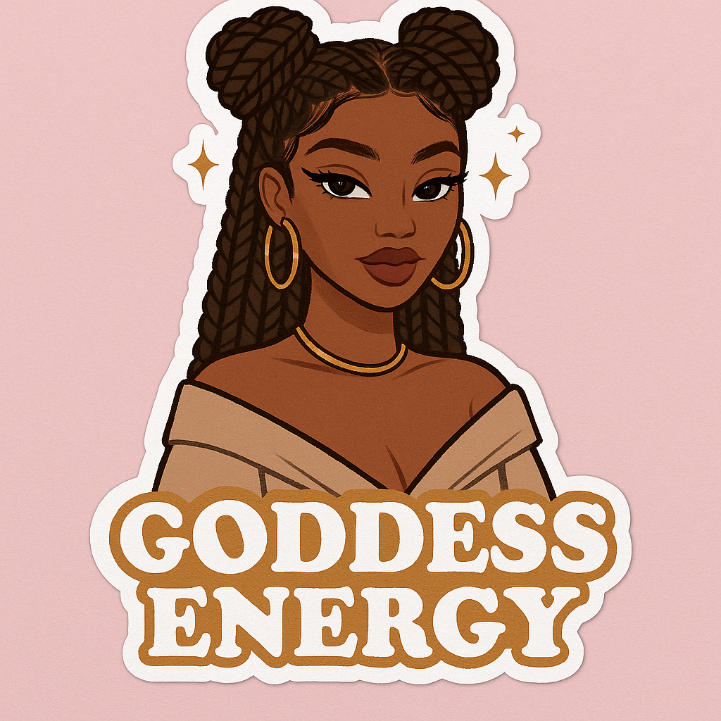 Goddess Energy Stickers Pack (10)