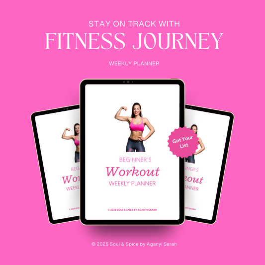 weekly fitness planner