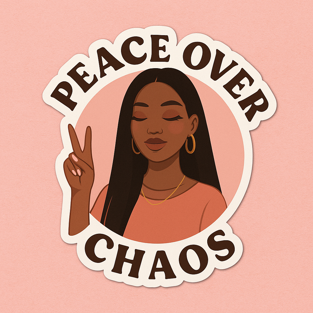 Glow Girl + chic stickers pack (6)