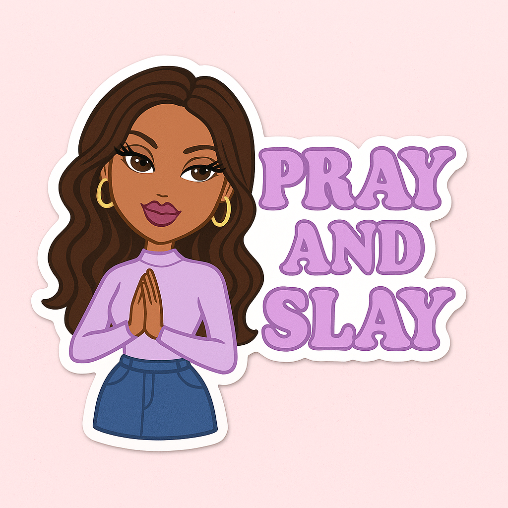 Glow Girl + chic stickers pack (6)