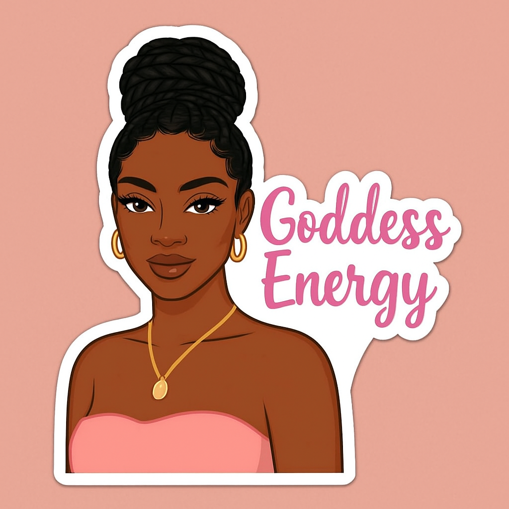 Goddess Energy Stickers Pack (10)