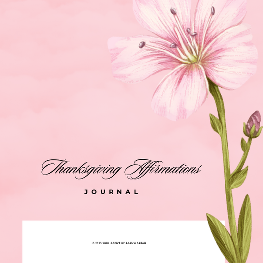 Thanksgiving Affirmations Journal